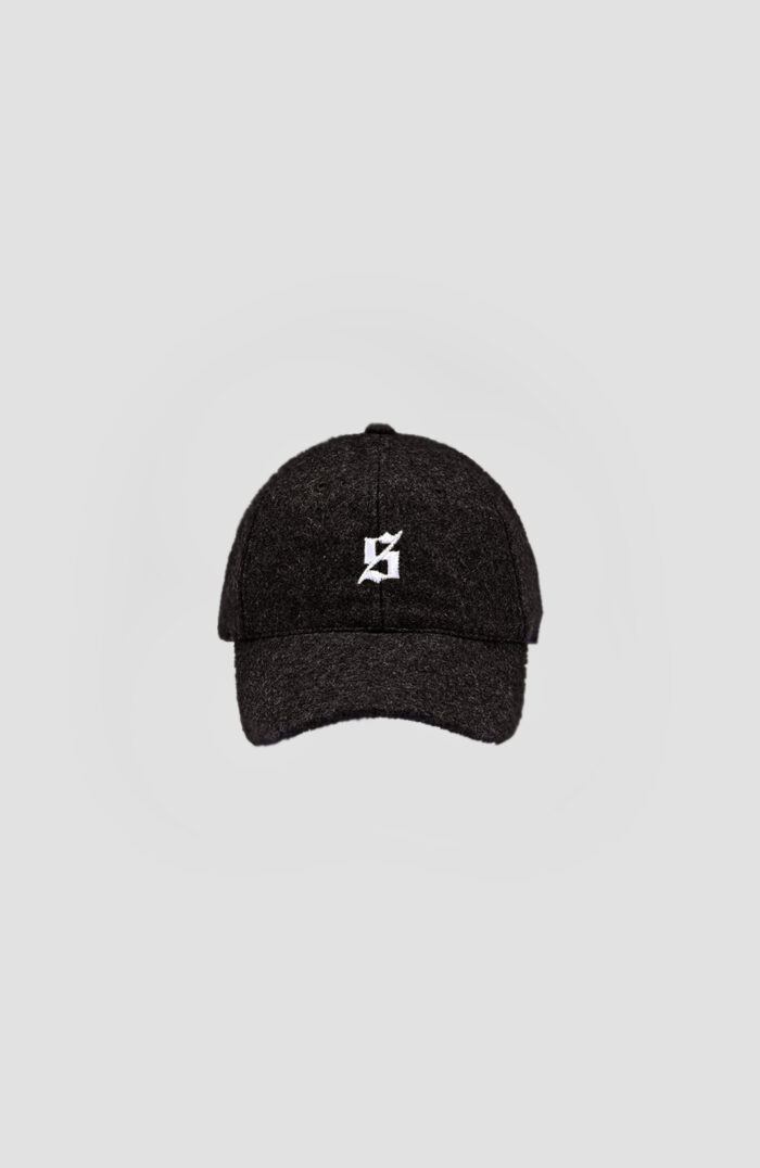 Set S Logo 6 Panel Cap - Wool - Image 3
