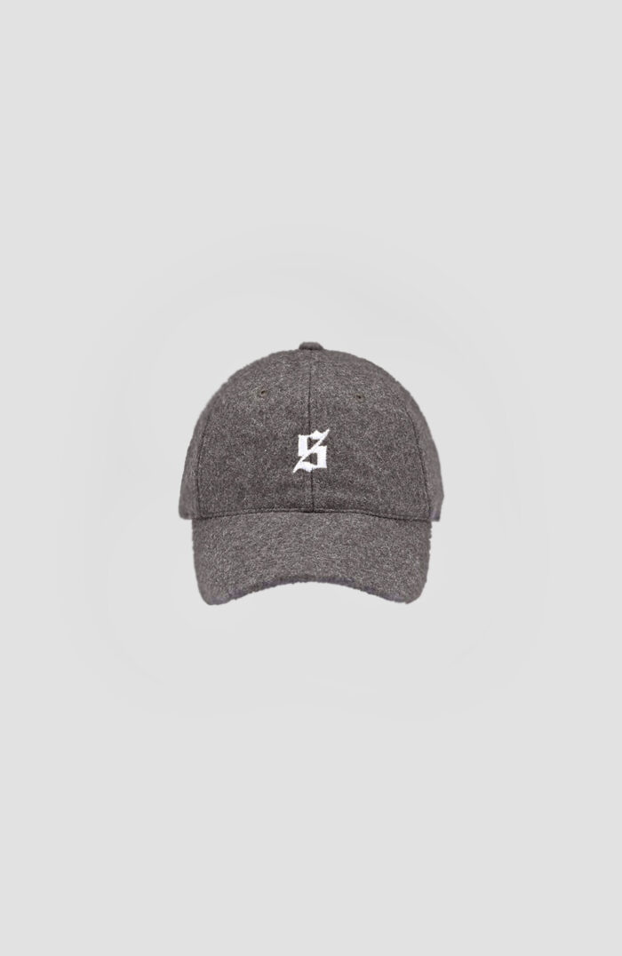Set S Logo 6 Panel Cap - Wool - Image 2