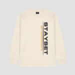 Stayset Sport Long Sleeve Tshirt - Ecru